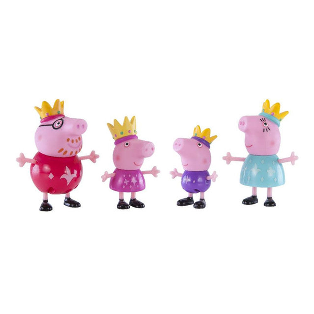 peppa pig 4 pack family plush