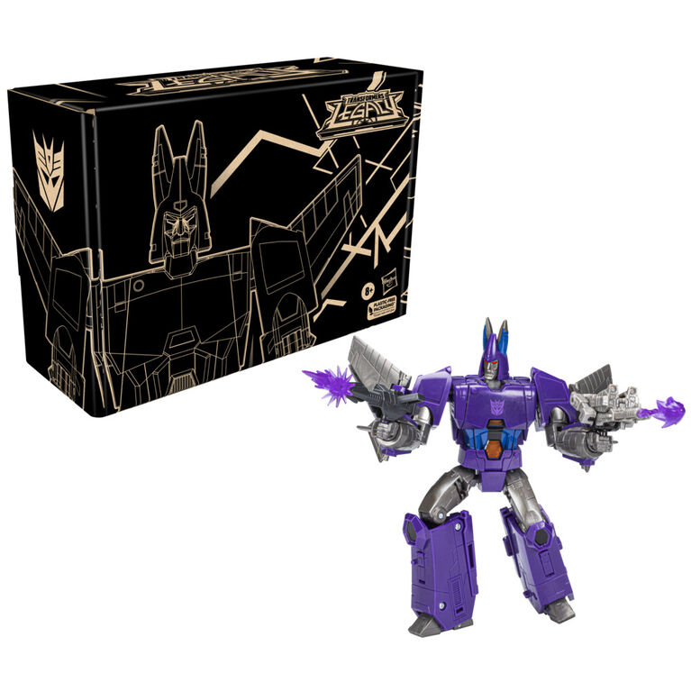 Transformers Generations Selects Cyclonus and Nightstick, Transformers: Legacy Voyager Class Collector Figure