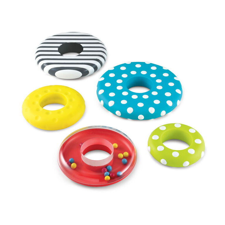 Early Learning Centre Little Senses Glowing Stacking Rings - English Edition - R Exclusive