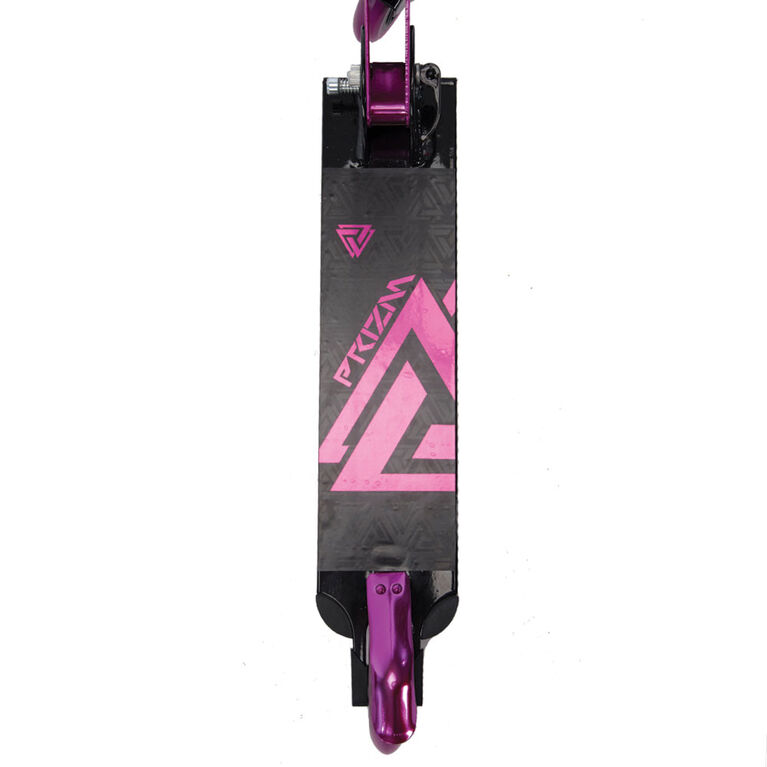 Huffy Prizm Folding 100mm Inline Scooter, Pink