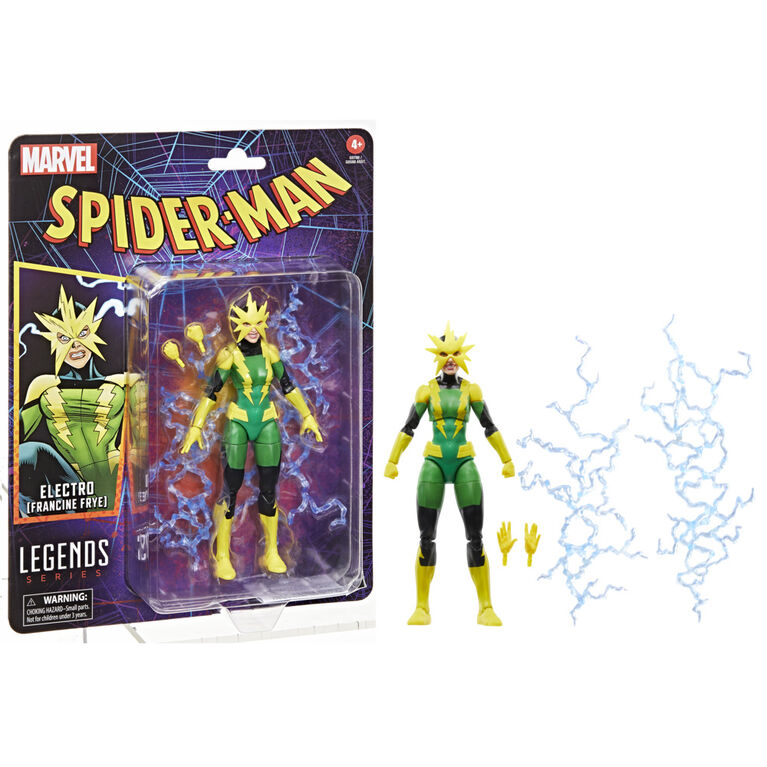 Marvel Legends Series Electro (Francine Frye) Comics Action Figure