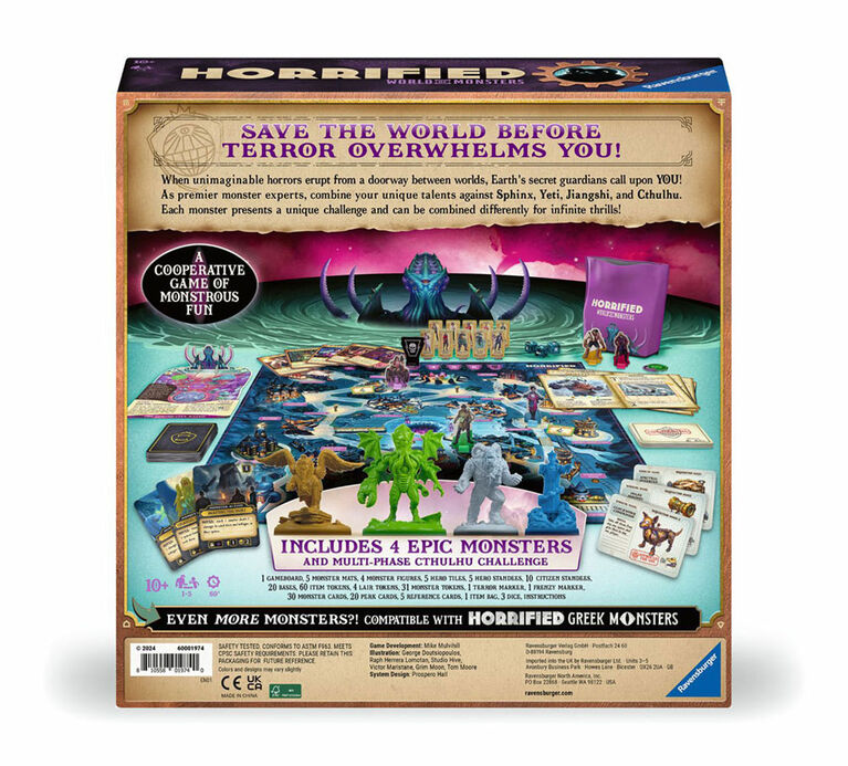 Horrified World of Monsters - English Edition Horrified World of Monsters - English Edition