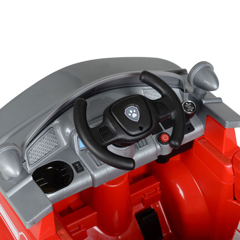 Marshall S Fire Truck Ride On Vehicle Red R Exclusive Toys R Us Canada