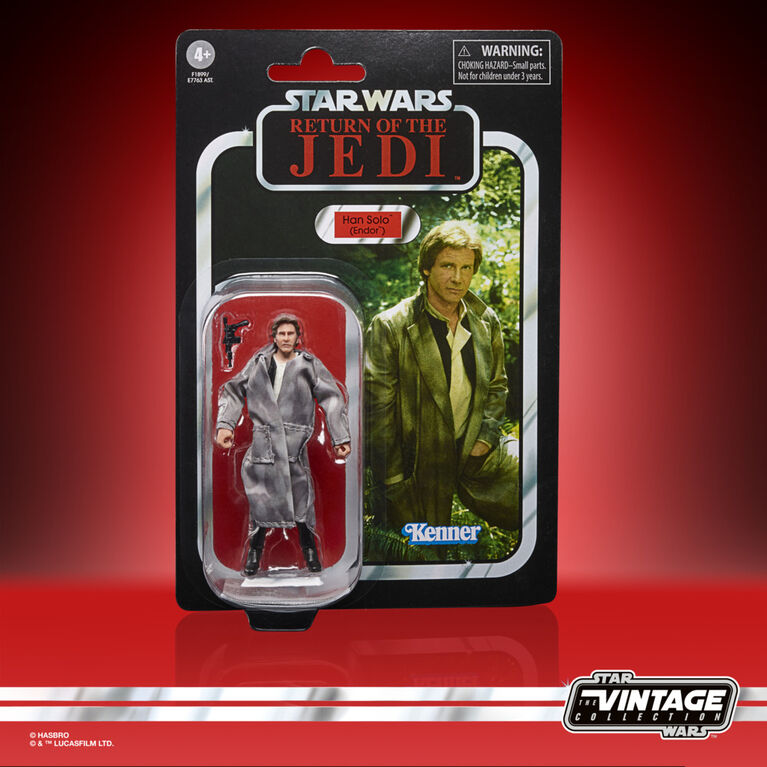 Star Wars The Vintage Collection Han Solo (Endor) Toy