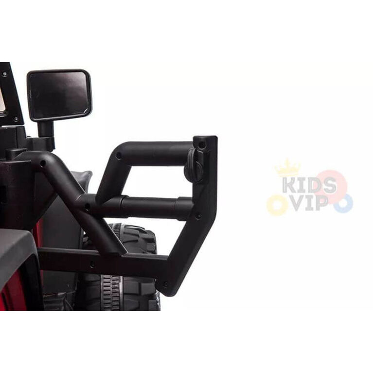 KidsVip 24V Enfants Grandes EVA Roues Camion Voiture Eléctrique avec Commande à Distance - Rose - Édition anglaise
