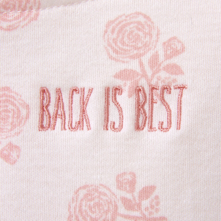 HALO SleepSack Swaddle - Cotton - Blush Rose - Newborn