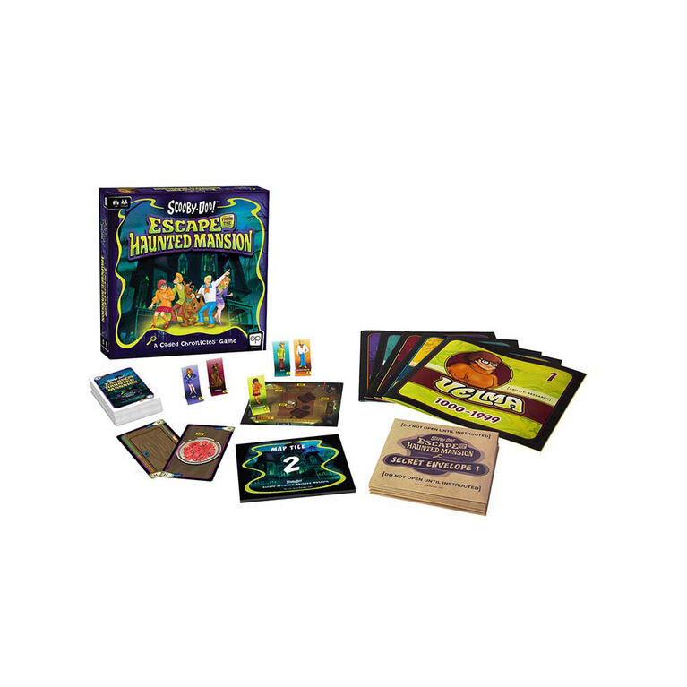 Scooby-Doo: Escape from the Haunted Mansion - A Coded Chronicles Board Game - English Edition