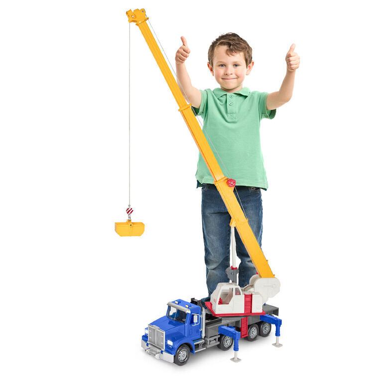 Driven, Jumbo Crane Truck with Extendable Crane