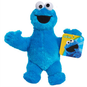 Sesame Street Friends 8-inch Cookie Monster Sustainable Plush Stuffed Animal