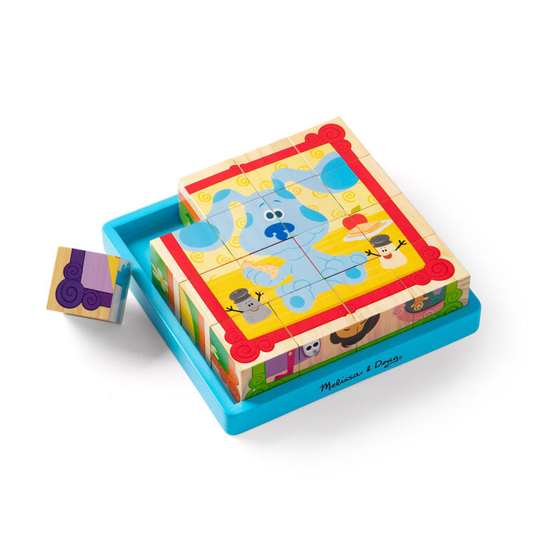 Blues Clues and You Wooden Cube Puzzle