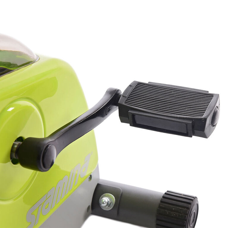 stamina wonder exercise bike with upper body strength system