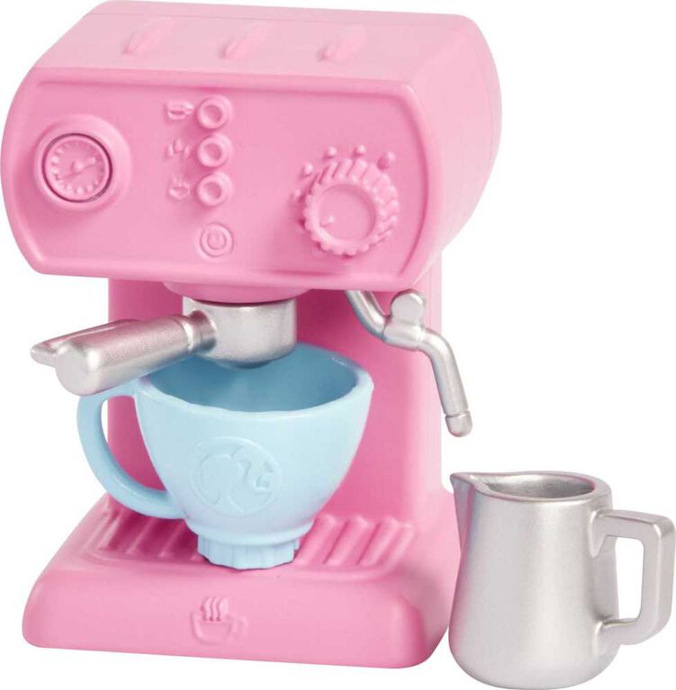 Barbie Chelsea Can Be... Barista Doll and 7 Career-Themed Accessories Including Coffee Maker