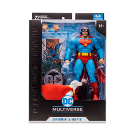 DC Multiverse Superman & Krypto (Return of Superman) 7"Figure McFarlane Collector Edition #9