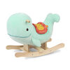 Jouet à bascule en bois, Whale Rocker - Echo, B. toys