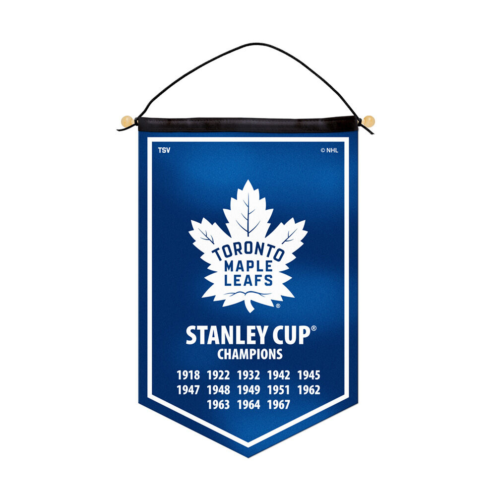 NHL Toronto Maple Leafs 12 inch by 18 inch Victory Banner