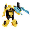 Transformers CYBERWORLD Armored Cyber Changers Bumblebee Action Figure