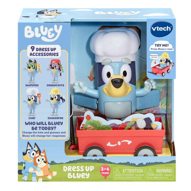 VTech Bluey Dress Up Bluey - English Edition