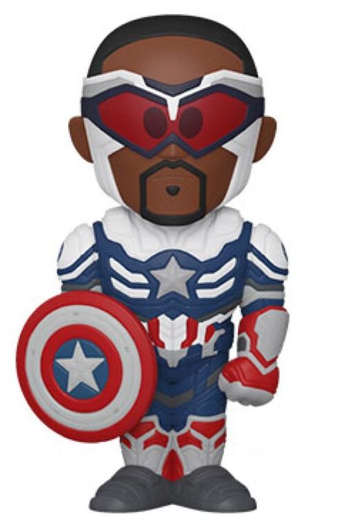 Funko POP! Vinyl SODA: The Falcon and The Winter Soldier - Captain America
