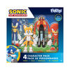 Flexfigs - Sega Sonic The Hedgehog & Friends 4-Pack (Series 1)