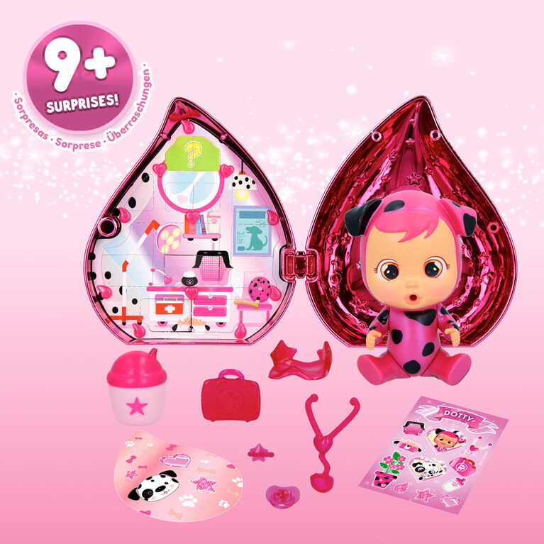 Cry Babies Magic Tears, édition Pink - Série spéciale - 8 Surprises, plus de 8 poupées à collectionner - Notre exclusivité