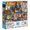 DC Comics, Action Comics 1000-Piece Jigsaw Puzzle Superman Retro Collage Book Artwork with Poster Included