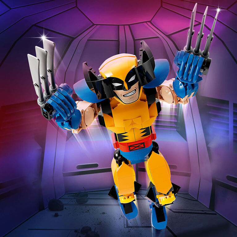 LEGO Marvel Wolverine Construction Figure 76257 Building Toy Set (327 Pieces)