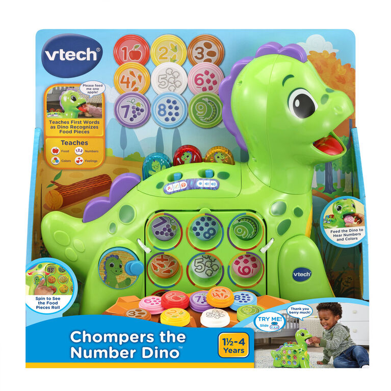 VTech Chompers the Number Dino - English Edition