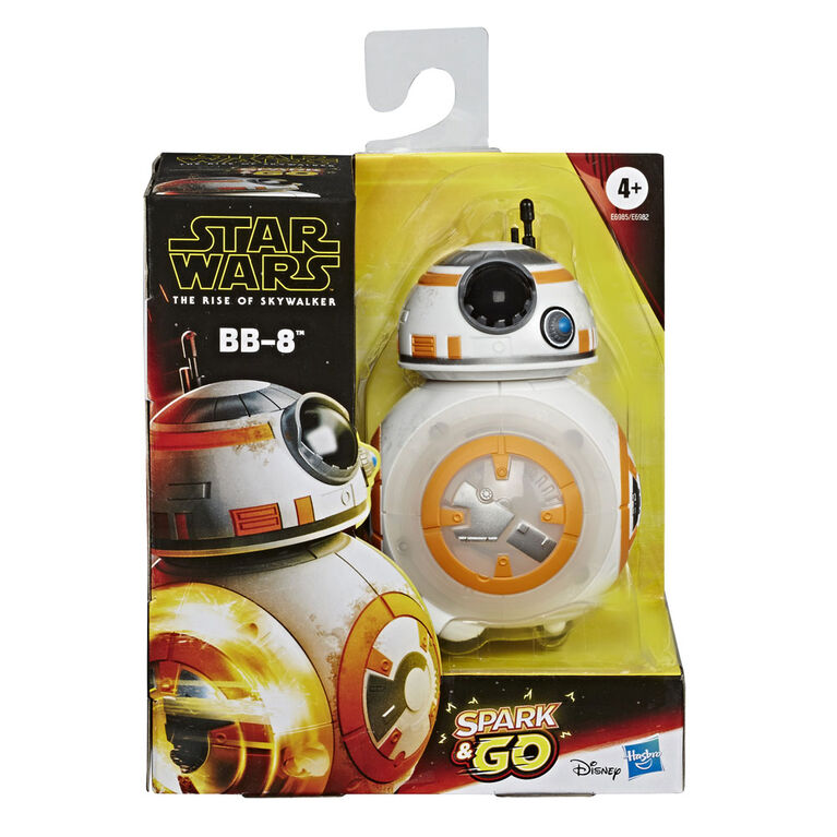 Star Wars Spark and Go BB-8 Rolling Astromech Droid Star Wars: The Rise of Skywalker Rev-and-Go