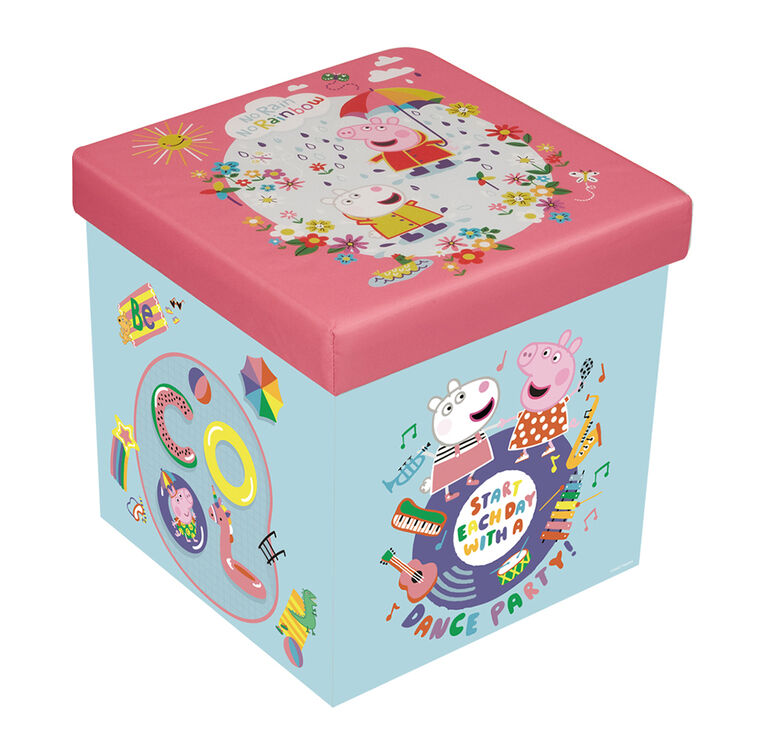 Cube de rangement de 15 pouces "Peppa Pig"