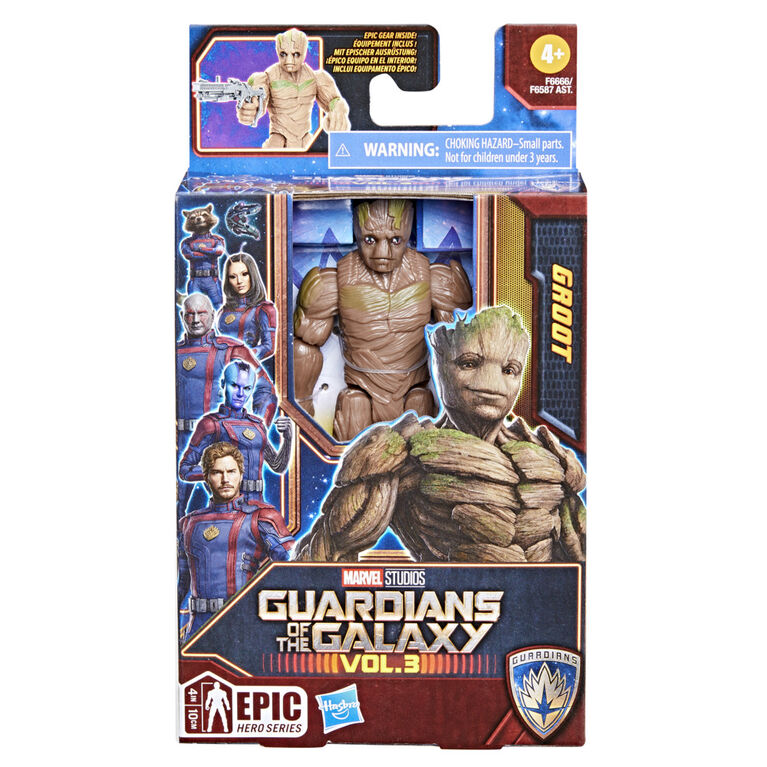 Marvel Studios' Guardians of the Galaxy Vol. 3 Groot Action Figure, Epic Hero Series