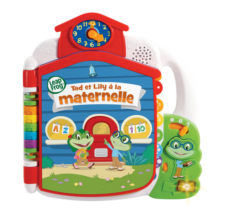 LeapFrog Tad's Get Ready for School Book - French Edition