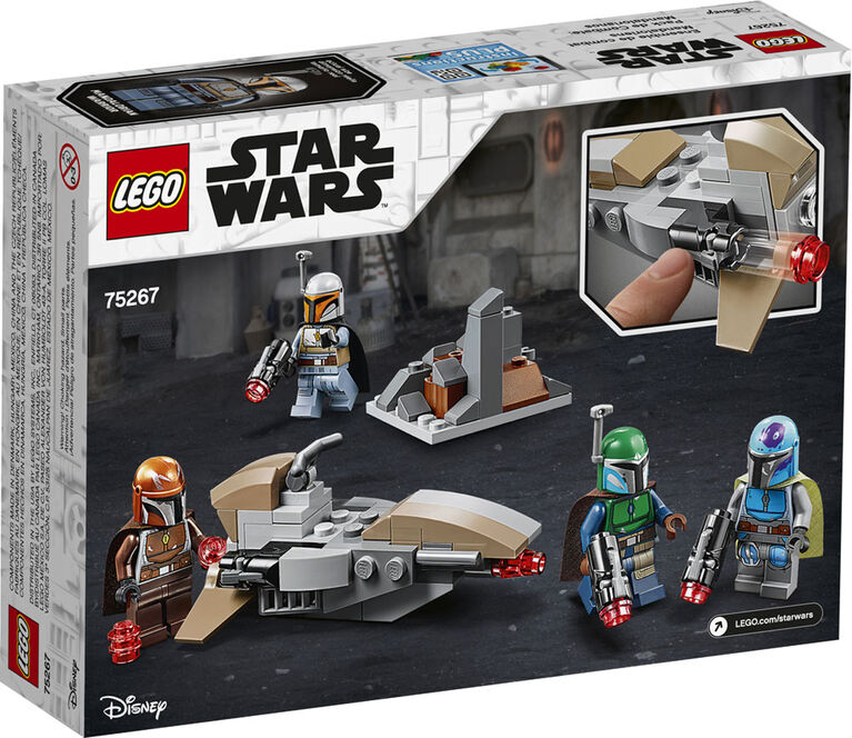 LEGO Star Wars TM Coffret de bataille Mandalorien 75267 (102 pièces)