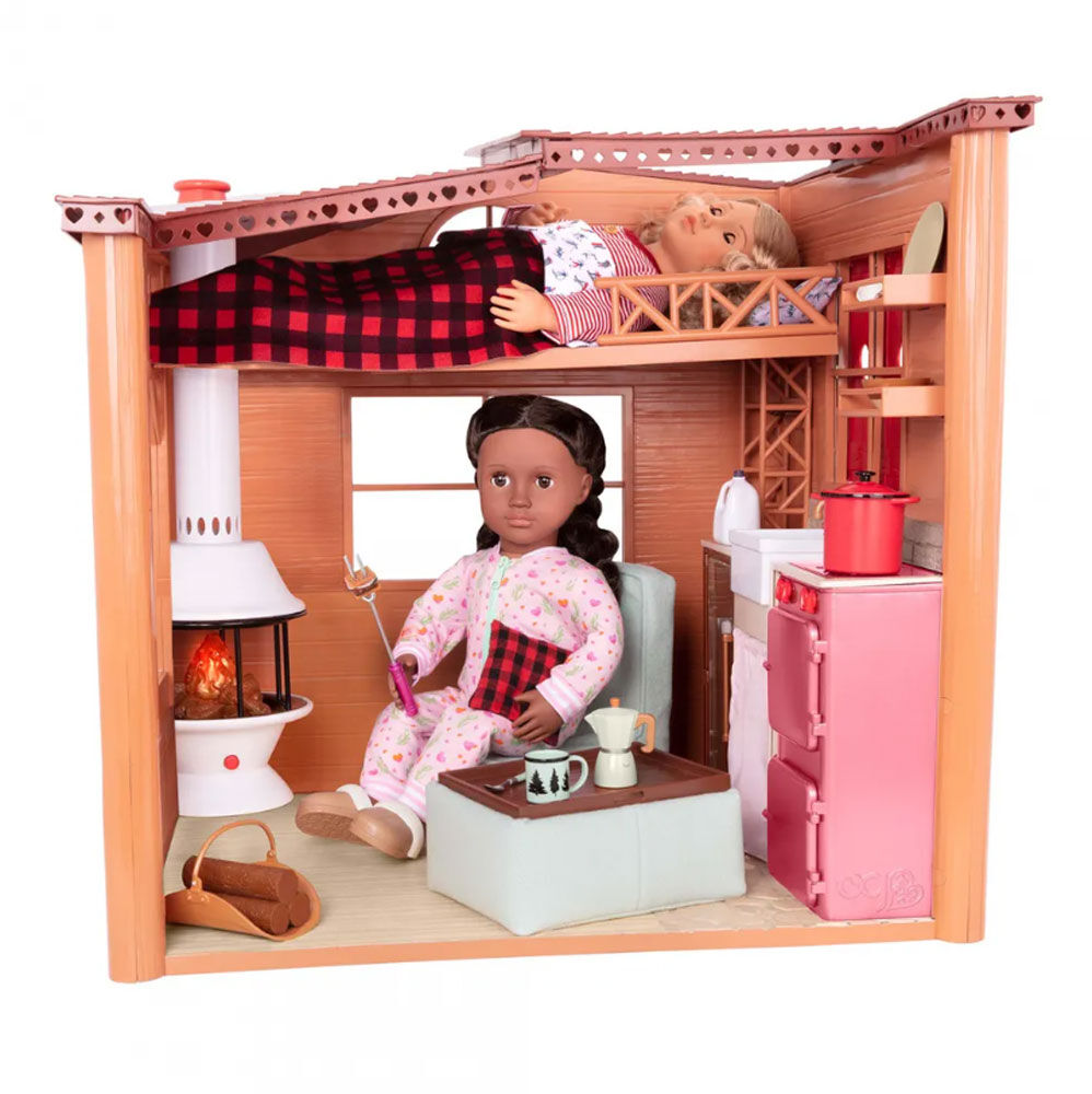 Our Generation - Winter Cabin set