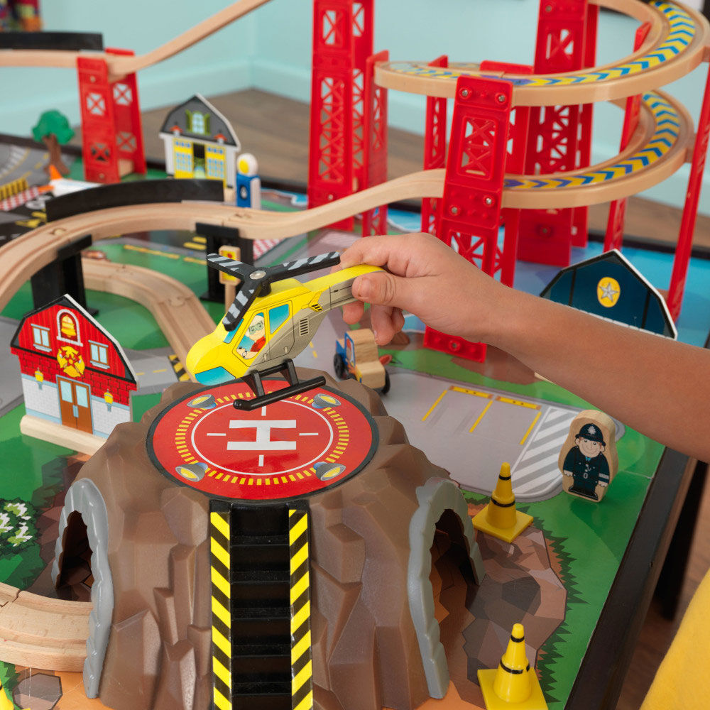Kidkraft railway express train set & table sale