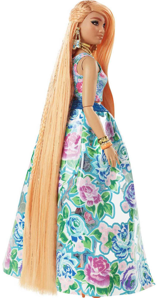 Barbie Extra Fancy Doll in Floral 2 Piece Gown with Pet