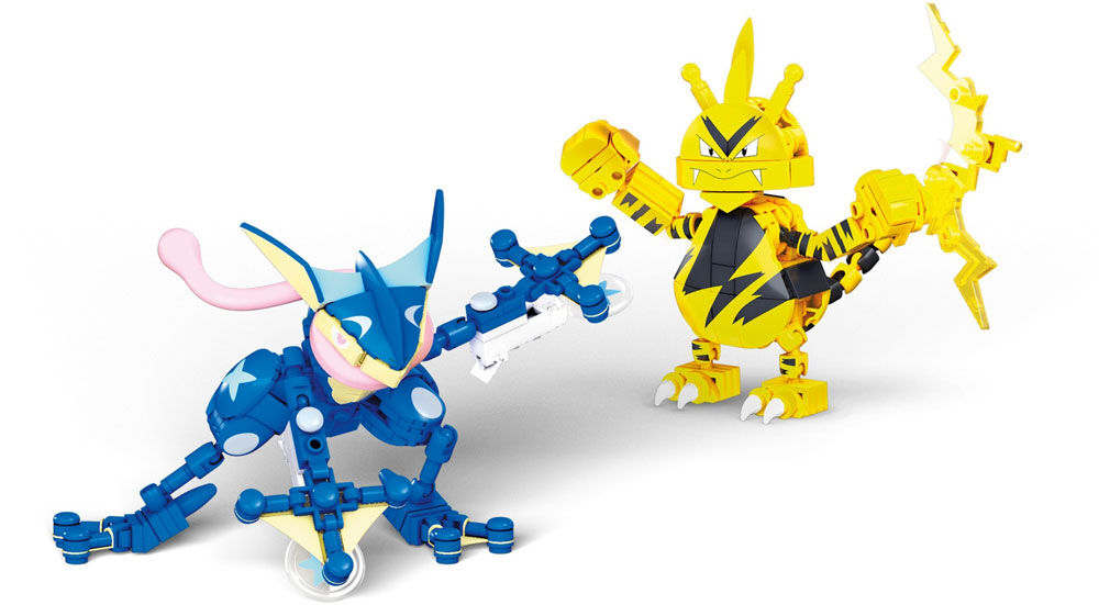 Mega Construx Pok mon Greninja vs. Electabuzz