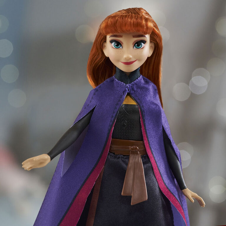 Disney's Frozen 2 Anna's Queen Transformation Fashion Doll With 2 Outfits and 2 Hair Styles