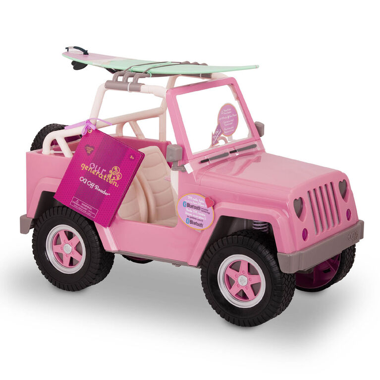 Our Generation, OG Off Roader, Vehicle Accessory with Electronics for 18-inch Dolls