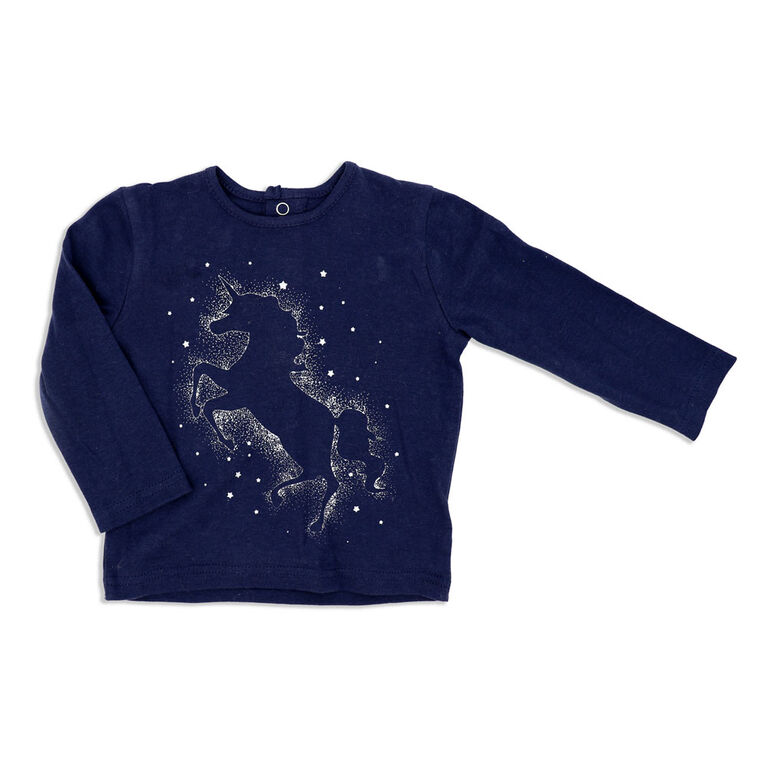Lily & Jack 3 Pièce Fourrure Gilet set-licorne 6-12m