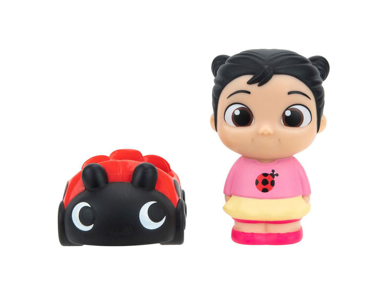 Cocomelon 1 Figure Pack - Cece's Labybug Cruiser