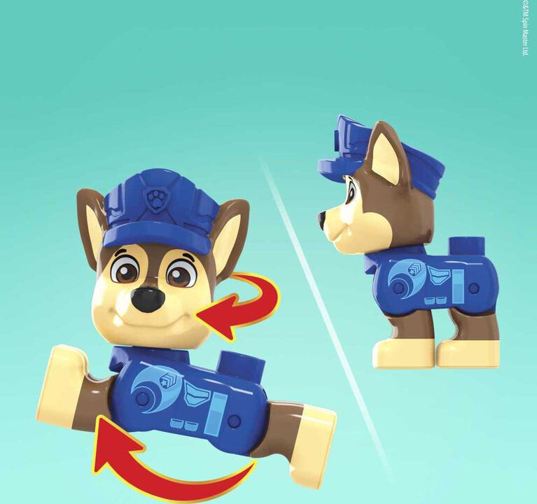 Mega Bloks PAW Patrol Chase's City Police Cruiser