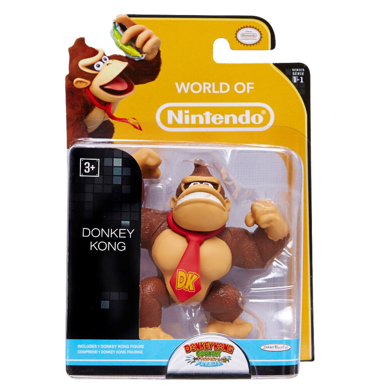 World of Nintendo - 2.5" Limited Articulation - Donkey Kong