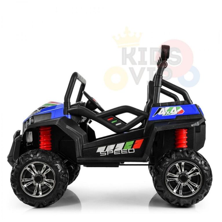 KidsVip 2x12V Enfants et Tout-Petits UTV Viper 4x4 Voiture Eléctrique avec Commande à Distance - Bleu