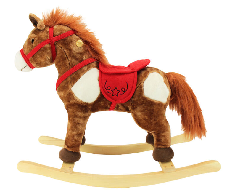 Animal Adventure - Chestnut Horse Rocker - Brown