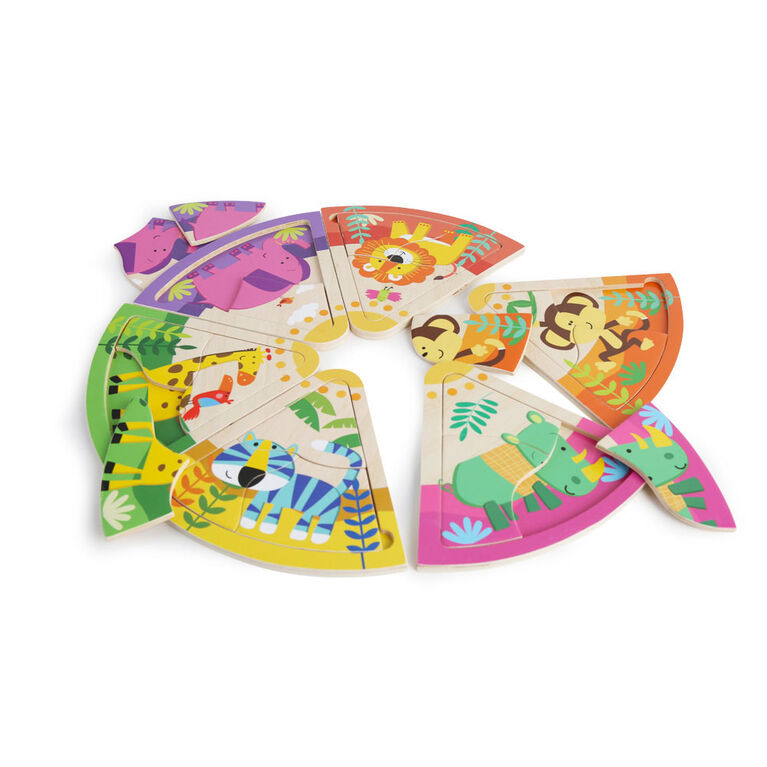 Imaginarium Discovery - 6 in 1 Jigsaw Puzzles