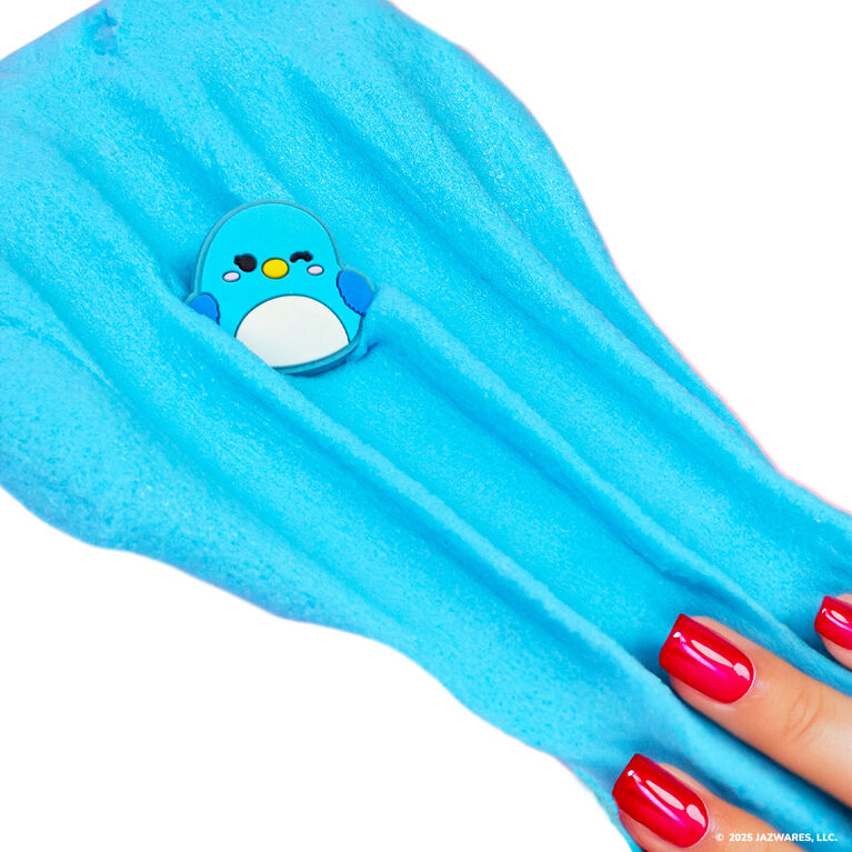 Original Squishmallows Bebe the Bluebird Premium Cloud Slime, Blueberry Scented