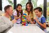 Jeu UNOStacko pour les enfants et la famille avec 45blocs à empiler colorés et un plateau