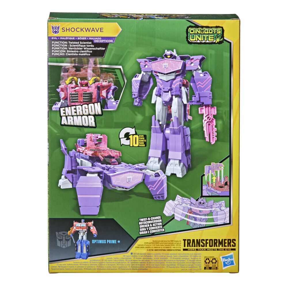 Transformers Toys Cyberverse Ultimate Class Shockwave Action Figure