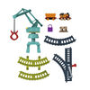 Thomas and Friends Nia and Tess Toy Train Set, Track Set with Diecast Engine and Crane, Lift and Load - R Exclusive