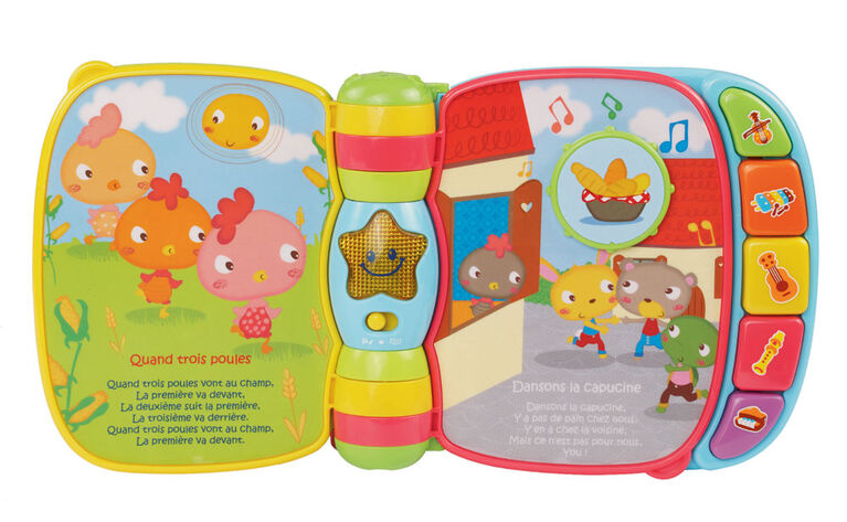 Vtech - Musical Rhymes Book - French Edition